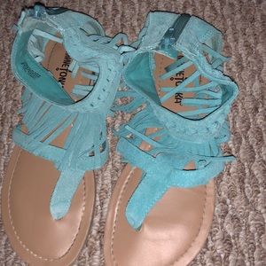 Minnetonka fringe sandals